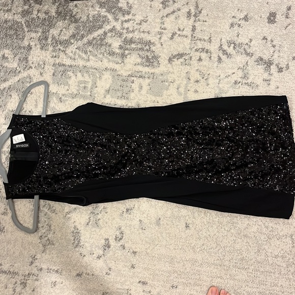 Mini sparkle black body con dress - Picture 4 of 4